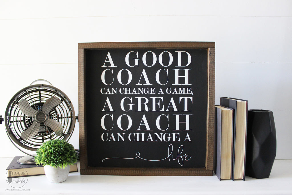 What to buy for your child's coach, best thank you gift for your childs coach, coaches gift, thoughtful coaches gifts, coaches gift ideas, decorative signs, wholesale signs, office decor, gift for him, gifts for husband, gifts for boyfriend, gift for coach, coaches gift, house of jason, home decor signs, handcrafted signs, 