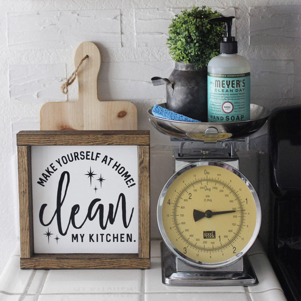 Today's Menu, Eat it or go hungry, funny kitchen sign for your home, Rustic  Farmhouse Home Decor, Perfect Housewarming Gift!