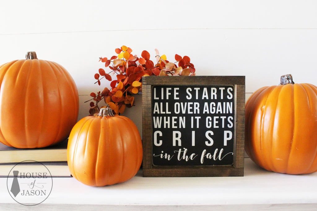 Pumpkin, Fall Decor, Fall signs, Fall Quotes, House of Jason